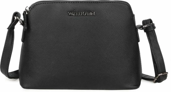 Promo π Wimona Lorenza 5027 Schoudertas - Zwart π 3 Promo π Wimona Lorenza 5027 Schoudertas - Zwart π