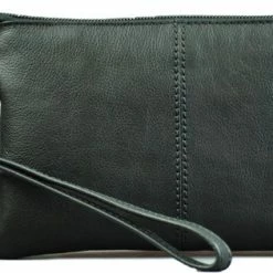 Promo 🌟 Buono Leather Clutch Bangkok - Zwart 🌟 -Tassen-dames Winkel 550x315 6