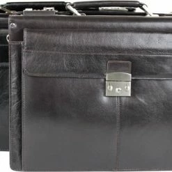 Coupon ❤️ Ralp Boyer Laptoptas Echt Leer Zwart - Aktetas/Documententas - 15.6 Inch Laptophoes - Laptoptas - Werktas -A4 Formaat - Kantoortas - Echt Leer - Cijferslot - Schouderband 😉 -Tassen-dames Winkel 550x338 1