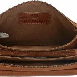 Aanbiedingen 🛒 Micmacbags Porto Schoudertas - Bruin 🎉 -Tassen-dames Winkel 550x349 1