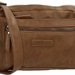 Hete verkoop ๐ฅ Enrico Benetti Schoudertas Nouméa Camel โจ