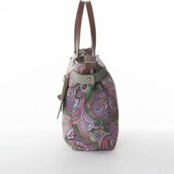 Flash-uitverkoop ✨ Oilily Helena Paisley 👜 Handbag Cypres 😀 14 Flash-uitverkoop ✨ Oilily Helena Paisley 👜 Handbag Cypres 😀 -Tassen-dames Winkel 550x358 2
