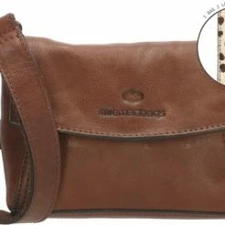 Beste Verkoop ๐ Micmacbags Wildlife Schoudertas - Donkertaupe โ๏ธ