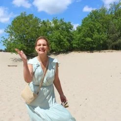 Nieuw 😀 BAYUXX Bags Bali - Gehaakte Tas - Model Pina Go Bali - Handmade In Bali - Dames - Cross Body - Beige - Duurzaam ✨ -Tassen-dames Winkel 550x366 22