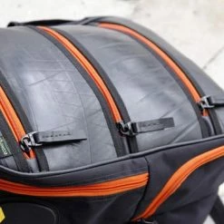 Beste deal 🎉 Ecowings Black Tiger Rugzak Van Autoband - Met Oranje Rits ✨ -Tassen-dames Winkel 550x366 37