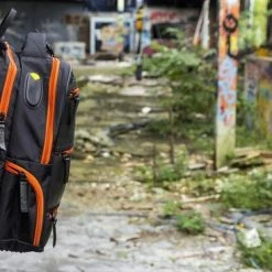 Beste deal 🎉 Ecowings Black Tiger Rugzak Van Autoband - Met Oranje Rits ✨ -Tassen-dames Winkel 550x366 38