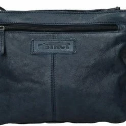 Flash-uitverkoop 🛒 DSTRCT Kleine Schoudertas / Crossbody Tas Dames - Leer - Harrington Road - Blauw 💯 -Tassen-dames Winkel 550x368 5