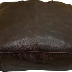 Nieuw 🎉 Arrigo Dames Tas Shopper Model Met Kort En Lang Hengsel – Bruine Dames Shopper – Shopper Leer Bruin ✔️ -Tassen-dames Winkel 550x372