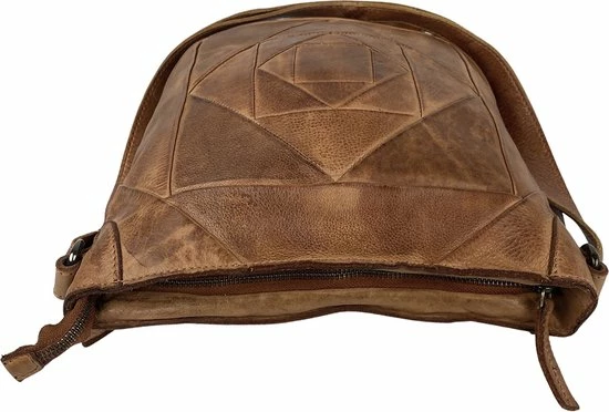 Goedkoop 🔔 Schoudertas - Dames Tassen - Schoudertassen Vrouwen - Lichtbruin Leer - Arrigo 🤩 8 Goedkoop 🔔 Schoudertas - Dames Tassen - Schoudertassen Vrouwen - Lichtbruin Leer - Arrigo 🤩 - Afbeelding 6