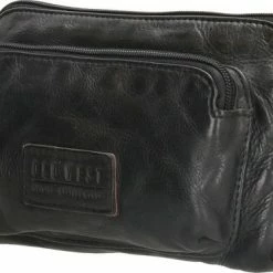 Uitgang 🔔 Old West Paint Rock Leren Schoudertas / Crossbodytas - Zwart 🧨 -Tassen-dames Winkel 550x372 9