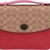 Promo 😉 Coach Cassie Dames Crossbodytas - Tan / Red Apple 🧨