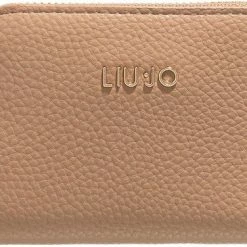 Hete verkoop 👍 Liu Jo Caliwen Dames Ritsportemonnee Kunstleer - Camello 🌟