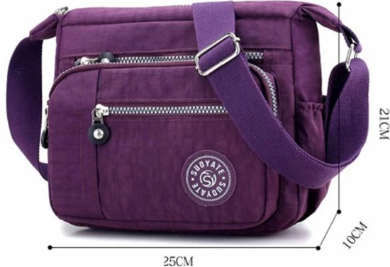 Begroting ๐ Merkloos Compacte Schoudertas – Voor Dames En Heren – Print A โค๏ธ 7 Begroting ๐ Merkloos Compacte Schoudertas – Voor Dames En Heren – Print A โค๏ธ - Afbeelding 5