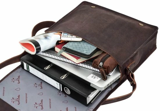 Coupon ๐ GUSTI 'Mitch' Schoudertas | 100% Buffelleer | Bruin | Uniseks | Stijl, Functionaliteit & Flexibiliteit ๐งจ 15 Coupon ๐ GUSTI 'Mitch' Schoudertas | 100% Buffelleer | Bruin | Uniseks | Stijl, Functionaliteit & Flexibiliteit ๐งจ - Afbeelding 13