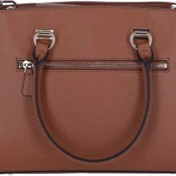 Uitgang 🔥 GUESS Alexie Dames Crossbody TasHandtas Kunstleer - Bruin 🤩 -Tassen-dames Winkel 550x385 2