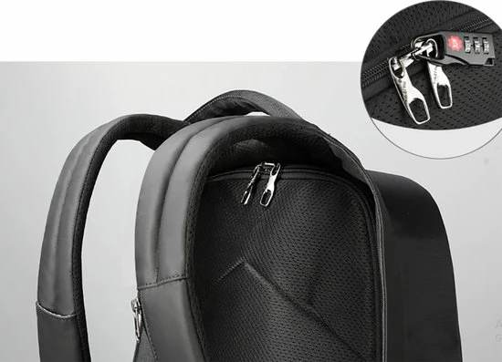Goedkoopste ๐ Merkloos Rugzak Zwart - Dames ๐ Backpack USB - Anti-Diefstal - Waterdicht - Laptop Rugtas - Reistas - Damestas - Innovatief Ontwerp - Modern ๐ 6 Goedkoopste ๐ Merkloos Rugzak Zwart - Dames ๐ Backpack USB - Anti-Diefstal - Waterdicht - Laptop Rugtas - Reistas - Damestas - Innovatief Ontwerp - Modern ๐ - Afbeelding 4