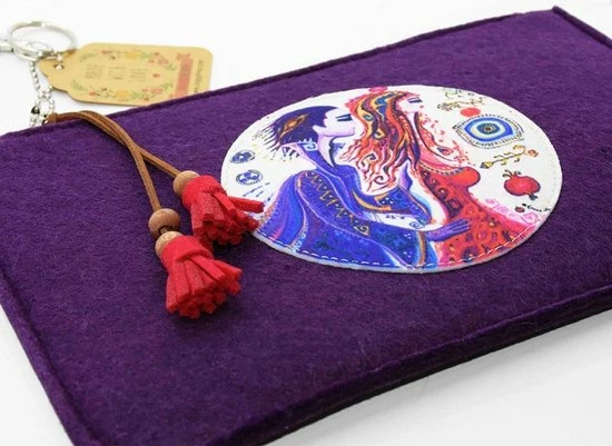 Hete verkoop π₯° BiggDesign Boze Oog Clutch Dames - Handtas - Handtasje - Portemonnee Dames- 24 Cm - Paars π 8 Hete verkoop π₯° BiggDesign Boze Oog Clutch Dames - Handtas - Handtasje - Portemonnee Dames- 24 Cm - Paars π - Afbeelding 6