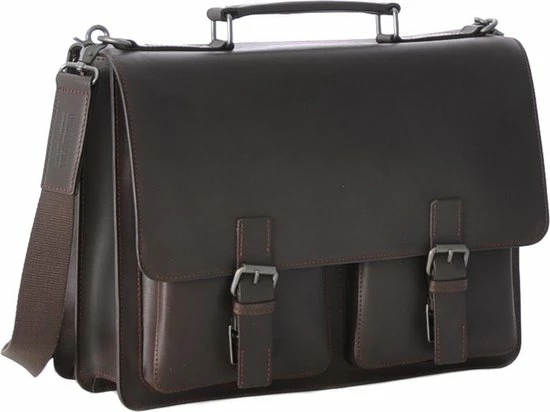 Goedkoop 🥰 Leonhard Heyden Dakota Aktetas 2-vaks 13 Inch - Bruin 🤩 3 Goedkoop 🥰 Leonhard Heyden Dakota Aktetas 2-vaks 13 Inch - Bruin 🤩