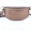 Beste deal ⭐ Giuliano Bumbag / Heuptas Schoudertas Leer Metallic Brons 🔥 -Tassen-dames Winkel 550x419 2