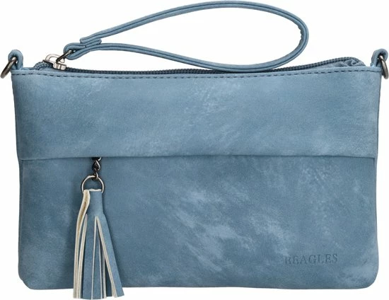 Nieuw π Beagles La Costera Schoudertas - Staalblauw 𧨠4 Nieuw π Beagles La Costera Schoudertas - Staalblauw 𧨠- Afbeelding 2