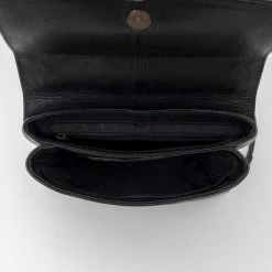 Goedkoop 💯 Bag2Bag Lederen Klein Schoudertasje Sora Zwart 💯 -Tassen-dames Winkel 550x425 2