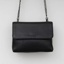 Goedkoop 💯 Bag2Bag Lederen Klein Schoudertasje Sora Zwart 💯 -Tassen-dames Winkel 550x425 3