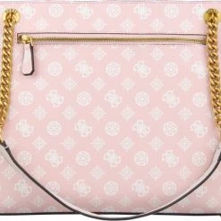 Top 10 🛒 Guess Dames Schoudertas / Crossbody Tas - Briana - Roze ❤️ -Tassen-dames Winkel 550x428 1