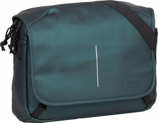 Goedkoopste 😀 New Rebels® William - Schoudertas - Groen - 10L ✔️ 3 Goedkoopste 😀 New Rebels® William - Schoudertas - Groen - 10L ✔️