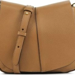 Beste Verkoop ⭐ Gianni Chiarini Medium Schoudertas / Crossbody Tas Dames - Leer - GRN - Bruin 👏 -Tassen-dames Winkel 550x431 1