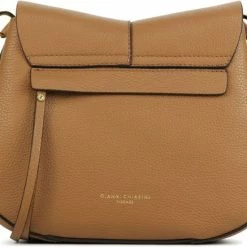 Beste Verkoop ⭐ Gianni Chiarini Medium Schoudertas / Crossbody Tas Dames - Leer - GRN - Bruin 👏 -Tassen-dames Winkel 550x437 3