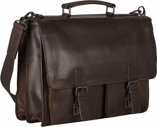 Goedkoop 🥰 Leonhard Heyden Dakota Aktetas 2-vaks 13 Inch - Bruin 🤩 11 Goedkoop 🥰 Leonhard Heyden Dakota Aktetas 2-vaks 13 Inch - Bruin 🤩 - Afbeelding 9