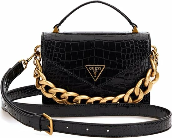 Coupon π Guess Dames Schoudertassen Retour Mini Top Handle - Zwart π― 3 Coupon π Guess Dames Schoudertassen Retour Mini Top Handle - Zwart π―