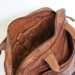 Hete verkoop 🎉 Bear Design Hugo Leren Laptoptas - 14 Inch - Cognac ⌛ -Tassen-dames Winkel 550x450 5