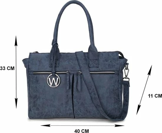 Flash-uitverkoop ๐ฏ Wimona Catarina 2030 Schoudertas / Laptoptas - Blauw ๐ 10 Flash-uitverkoop ๐ฏ Wimona Catarina 2030 Schoudertas / Laptoptas - Blauw ๐ - Afbeelding 8