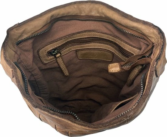 Goedkoop 🔔 Schoudertas - Dames Tassen - Schoudertassen Vrouwen - Lichtbruin Leer - Arrigo 🤩 7 Goedkoop 🔔 Schoudertas - Dames Tassen - Schoudertassen Vrouwen - Lichtbruin Leer - Arrigo 🤩 - Afbeelding 5