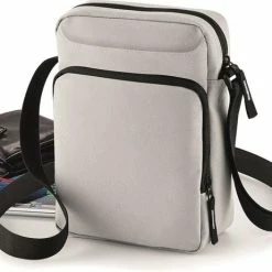 Nieuw 🥰 Merkloos Bagbase Across Schoudertas Grijs 1.5 Liter 👏