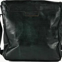 Hete verkoop 🎉 Doenya Leren Damestas 'Tribal' (zwart) Ibiza, Boho Stijl ⌛ -Tassen-dames Winkel 550x469