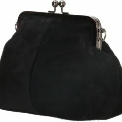 Hete verkoop 𧨠Charm London Suède Beugel Schoudertas Elisa Zwart π 9 Hete verkoop 𧨠Charm London Suède Beugel Schoudertas Elisa Zwart π -Tassen-dames Winkel 550x478