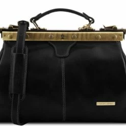 Groothandel 🎉 Tuscany Leather - Leren Dames Dokterstas Michelangelo - Bruin - TL10038 🎉 -Tassen-dames Winkel 550x480