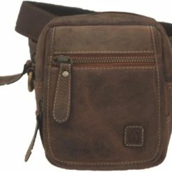 Groothandel 😀 OI Riemtasje / Crossbodybag / Schoudertasje Bruin Hunter 314H ✨ -Tassen-dames Winkel 550x481