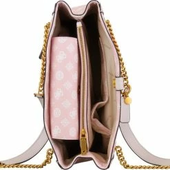 Top 10 🛒 Guess Dames Schoudertas / Crossbody Tas - Briana - Roze ❤️ -Tassen-dames Winkel 550x483 2