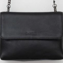 Goedkoop 💯 Bag2Bag Lederen Klein Schoudertasje Sora Zwart 💯 -Tassen-dames Winkel 550x490