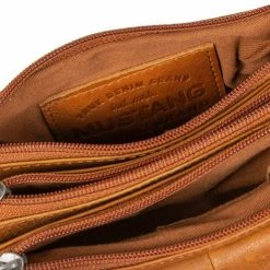 Gloednieuw 😉 Mustang® Official Mustang Catania Schoudertas Leer Cognac 🛒 -Tassen-dames Winkel 550x493 5
