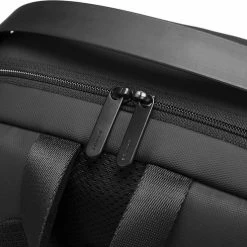 Uitgang 🔔 Bange Rugtas - 15,6 Inch - Laptop Rugzak - USB-aansluiting - Waterafstotend - Zwart - Incl. Smart Thermosfles 🛒 -Tassen-dames Winkel 550x497 1