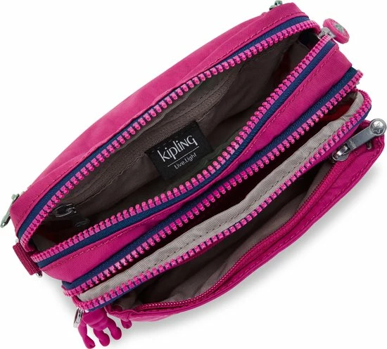 Begroting ⌛ Kipling ABANU MULTI Tas - Pink Fuchsia ✔️ 6 Begroting ⌛ Kipling ABANU MULTI Tas - Pink Fuchsia ✔️ - Afbeelding 4