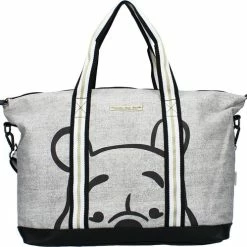 Begroting 🛒 Disney Shopper Winnie The Pooh 33,7 Liter Katoen Grijs 💯