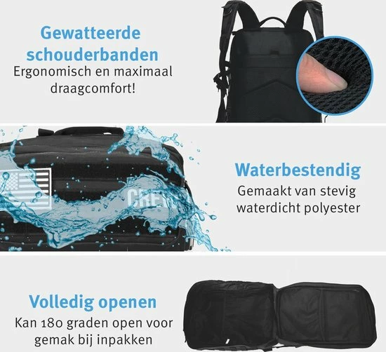 Nieuw ⭐ Crew® Rugzak Meisje - Rugzak Jongens - Schooltas Jongens Meisje ❤️ 9 Nieuw ⭐ Crew® Rugzak Meisje - Rugzak Jongens - Schooltas Jongens Meisje ❤️ - Afbeelding 7