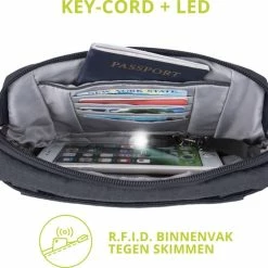 Coupon 😍 Travelon Metro Anti-diefstal Crossbody - Schoudertas - Heuptas - Veilig Op Reis - Blauw 🧨 -Tassen-dames Winkel 550x505 4