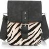 Nieuw ❤️ Michelle Bags And Accessoiries Telefoon - Festival/Schoudertasje Zebra Black 🤩 -Tassen-dames Winkel 550x513 1