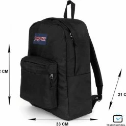 Coupon 🔔 JanSport SuperBreak One Rugzak 26 Liter - Black 😍 -Tassen-dames Winkel 550x518 2